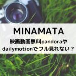 MINAMATA映画動画無料pandoraやdailymotionでフル見れない？