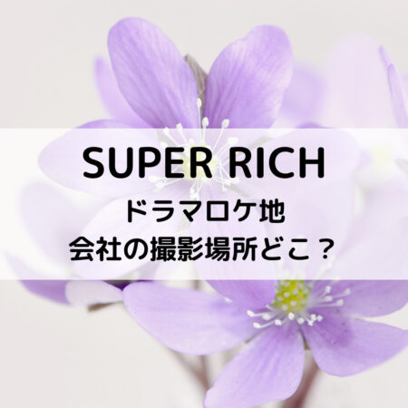 スーパーリッチドラマロケ地会社の撮影場所どこ？