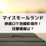 マイスモールランド映画ロケ地撮影場所！目撃情報は？