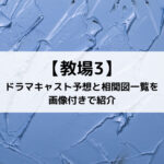 教場3ドラマキャスト予想と相関図一覧を画像付きで紹介